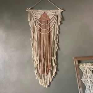 NEWLY MADE Macramé wall hanging